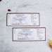 Wedding Invitation Card Passport Invitation Boarding Pass Invitation Customized 